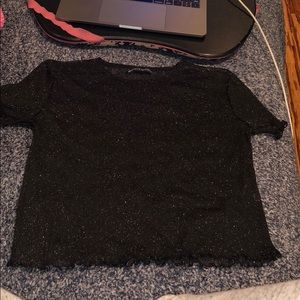 Brandy Melville glitter top